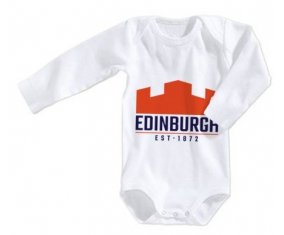 Body bébé Edinburgh Rugby taille 3/6 mois manches Longues