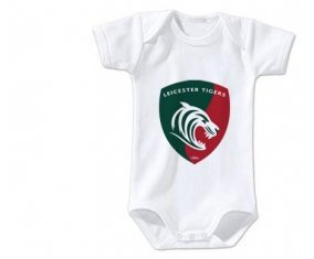 Body bébé Leicester Tigers taille 3/6 mois manches Courtes