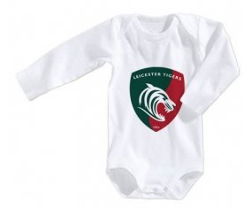 Body bébé Leicester Tigers taille 3/6 mois manches Longues