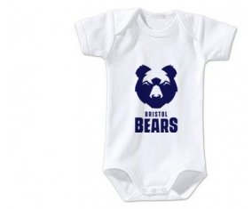 Body bébé Bristol Bears Rugby taille 3/6 mois manches Courtes