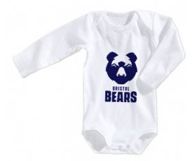 Body bébé Bristol Bears Rugby taille 3/6 mois manches Longues