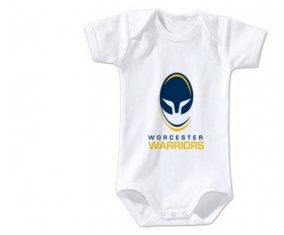 Body bébé Worcester Warriors taille 3/6 mois manches Courtes