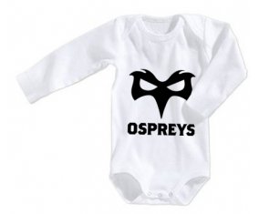 Body bébé Ospreys taille 3/6 mois manches Longues