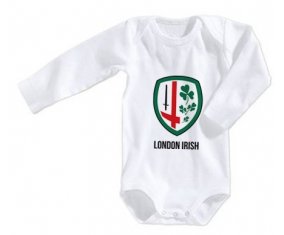 Body bébé London Irish taille 3/6 mois manches Longues