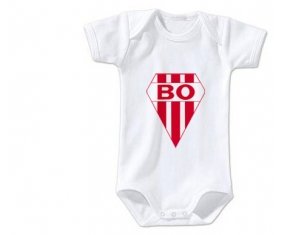 Body bébé Biarritz Olympique taille 3/6 mois manches Courtes