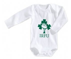 Body bébé Irland Rugby XV taille 3/6 mois manches Longues