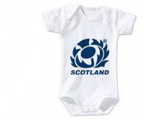 Body bébé Scotland Rugby XV taille 3/6 mois manches Courtes