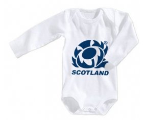 Body bébé Scotland Rugby XV taille 3/6 mois manches Longues