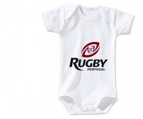 Body bébé Portuagal Rugby XV taille 3/6 mois manches Courtes