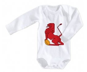 Body bébé España Rugby XV taille 3/6 mois manches Longues