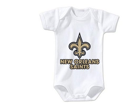 Body bébé New Orleans Saints taille 3/6 mois manches Courtes