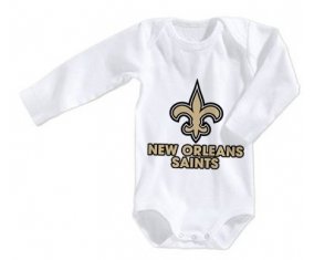 Body bébé New Orleans Saints taille 3/6 mois manches Longues