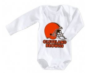 Body bébé Cleveland Browns taille 3/6 mois manches Longues