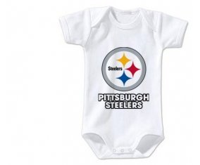 Body bébé Pittsburgh Steelers taille 3/6 mois manches Courtes