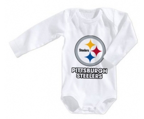 Body bébé Pittsburgh Steelers taille 3/6 mois manches Longues
