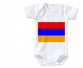Body bébé Drapeau Arménie