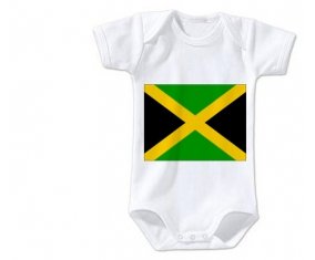 Body bébé Drapeau Jamaïque taille 3/6 mois manches Courtes