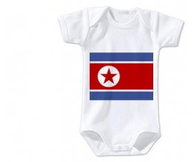 Body bébé Drapeau Irlande du Nord taille 3/6 mois manches Courtes