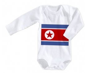 Body bébé Drapeau Irlande du Nord taille 3/6 mois manches Longues
