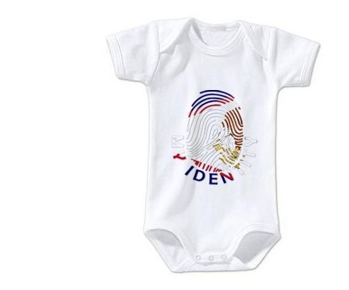 Body bébé Empreinte My Identity Samoa américaines taille 3/6 mois manches Courtes