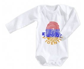 Body bébé Empreinte My Identity Arménie taille 3/6 mois manches Longues