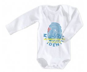 Body bébé Empreinte My Identity Aruba taille 3/6 mois manches Longues