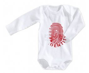 Body bébé Empreinte My Identity Bahreïn taille 3/6 mois manches Longues