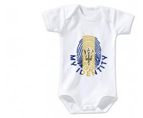 Body bébé Empreinte My Identity Barbade taille 3/6 mois manches Courtes