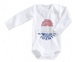 Body bébé Empreinte My Identity Saint-Eustache taille 3/6 mois manches Longues