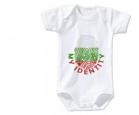 Body bébé Empreinte My Identity Bulgarie taille 3/6 mois manches Courtes