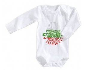 Body bébé Empreinte My Identity Bulgarie taille 3/6 mois manches Longues