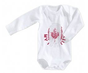 Body bébé Empreinte My Identity Canada taille 3/6 mois manches Longues