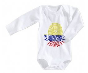 Body bébé Empreinte My Identity Colombie taille 3/6 mois manches Longues