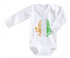 Body bébé Empreinte My Identity Côte d'Ivoire taille 3/6 mois manches Longues