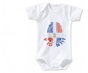 Body bébé Empreinte My Identity République Dominicaine taille 3/6 mois manches Courtes