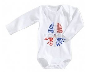 Body bébé Empreinte My Identity République Dominicaine taille 3/6 mois manches Longues