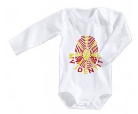 Body bébé Empreinte My Identity Macédoine du Nord taille 3/6 mois manches Longues