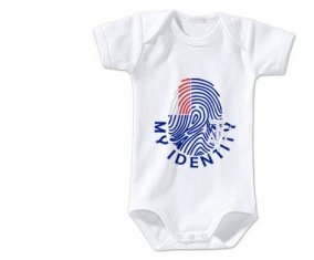 Body bébé Empreinte My Identity Terres australes françaises