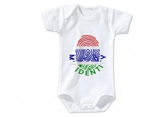 Body bébé Empreinte My Identity Gambie taille 3/6 mois manches Courtes