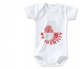 Body bébé Empreinte My Identity Groenland taille 3/6 mois manches Courtes