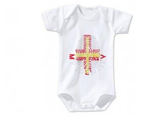 Body bébé Empreinte My Identity Guernesey taille 3/6 mois manches Courtes