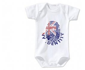 Body bébé Empreinte My Identity Îles Heard et Mcdonald taille 3/6 mois manches Courtes
