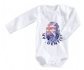 Body bébé Empreinte My Identity Îles Heard et Mcdonald taille 3/6 mois manches Longues