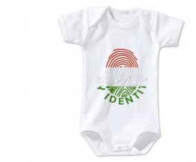 Body bébé Empreinte My Identity Hongrie taille 3/6 mois manches Courtes