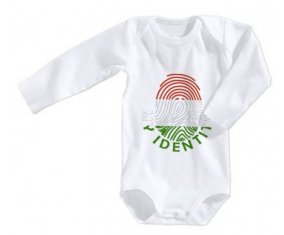 Body bébé Empreinte My Identity Hongrie taille 3/6 mois manches Longues