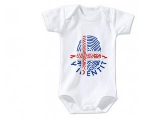 Body bébé Empreinte My Identity Islande taille 3/6 mois manches Courtes