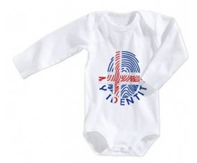 Body bébé Empreinte My Identity Islande taille 3/6 mois manches Longues