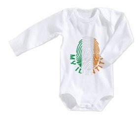 Body bébé Empreinte My Identity Irlande taille 3/6 mois manches Longues
