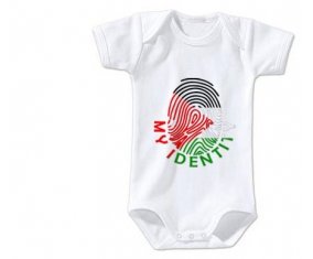 Body bébé Empreinte My Identity Jordan taille 3/6 mois manches Courtes