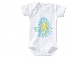 Body bébé Empreinte My Identity Kazakhstan taille 3/6 mois manches Courtes